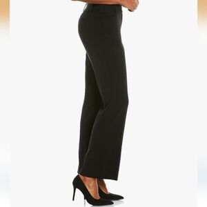 Rafaella Black High Rise Curvy Boot Cut Pants